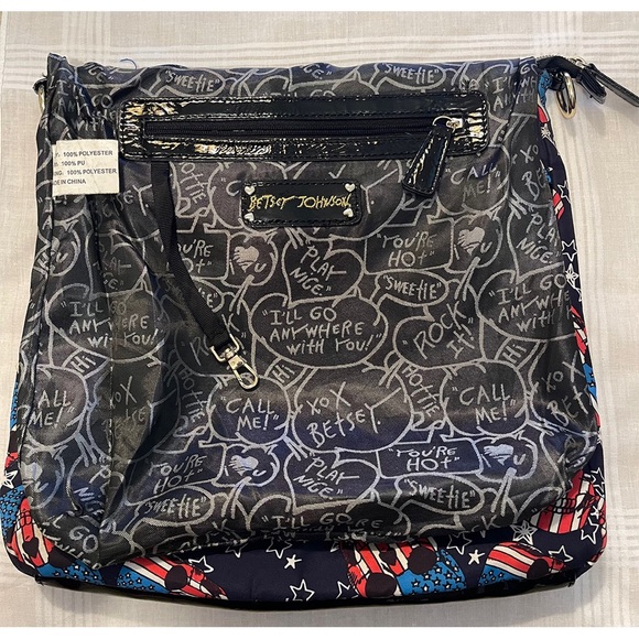 Betsey Johnson Americana Crossbody Bag - Picture 6 of 7